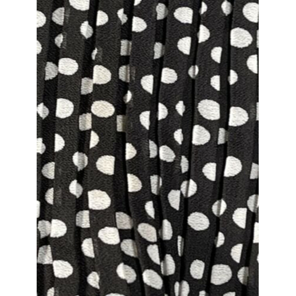 Allison Taylor Women Black Skirt SZ XL Knee Length Flowy Stretch - Picture 5 of 8